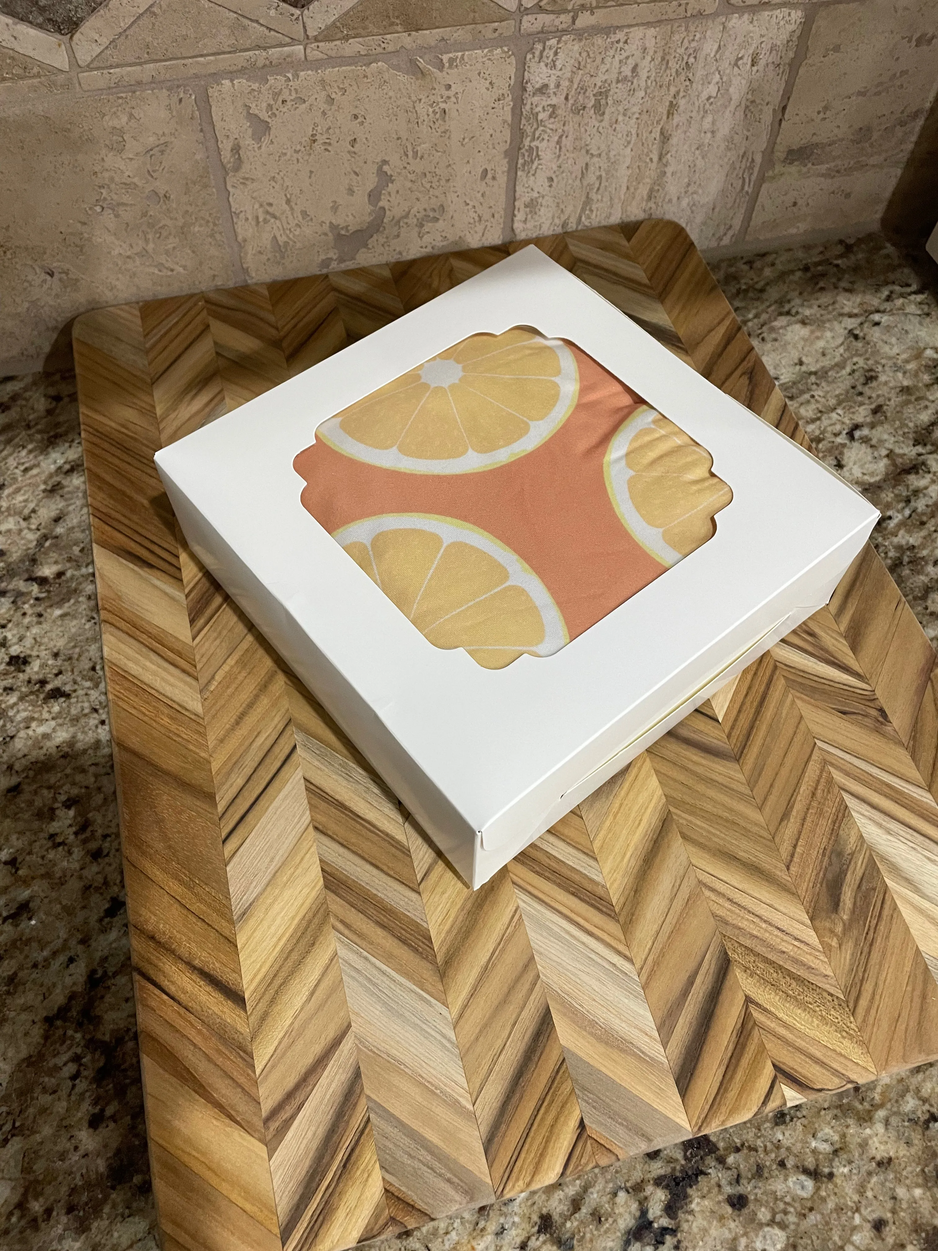 Orange Slices Crib Sheet