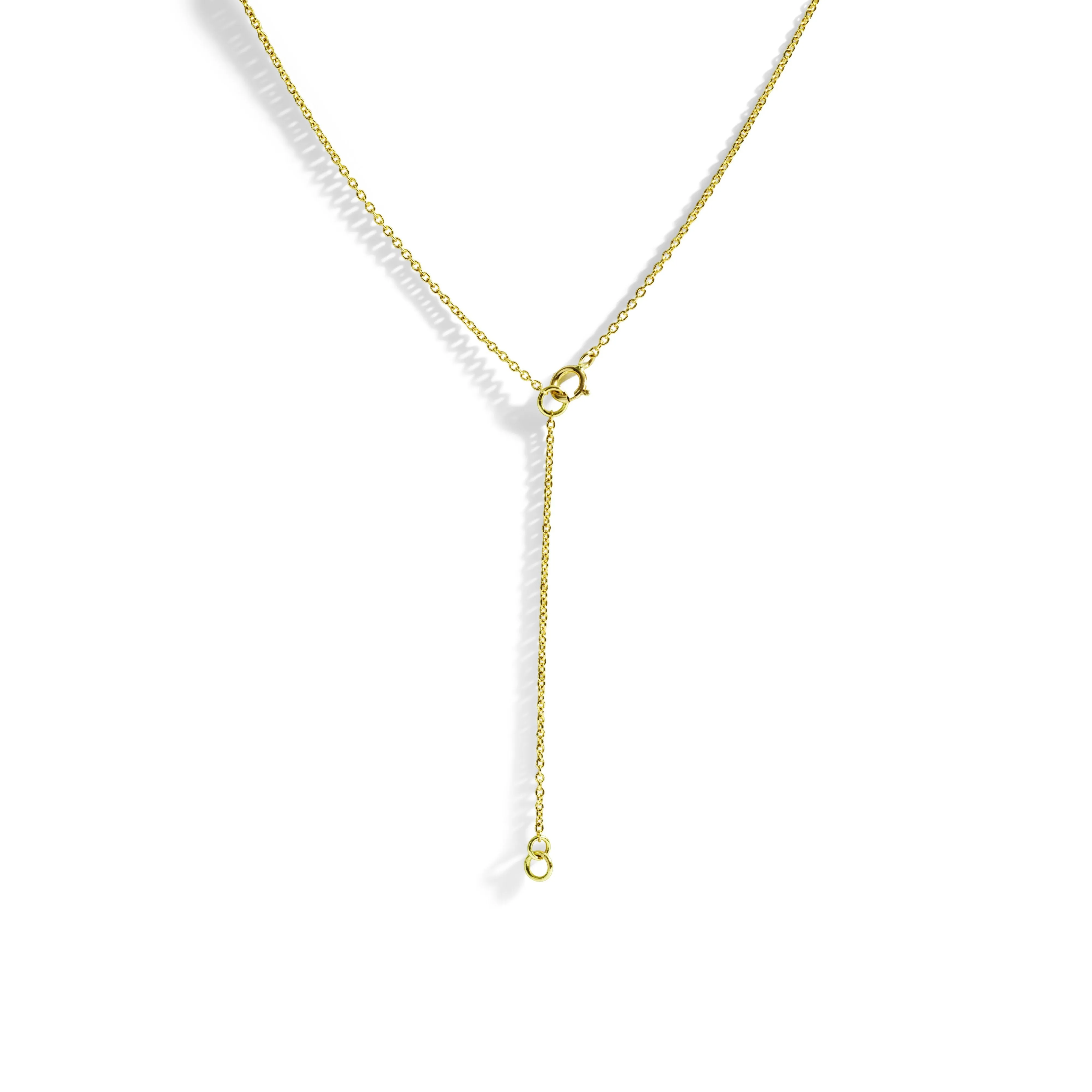 Orchid 15mm Necklace with Diamonds