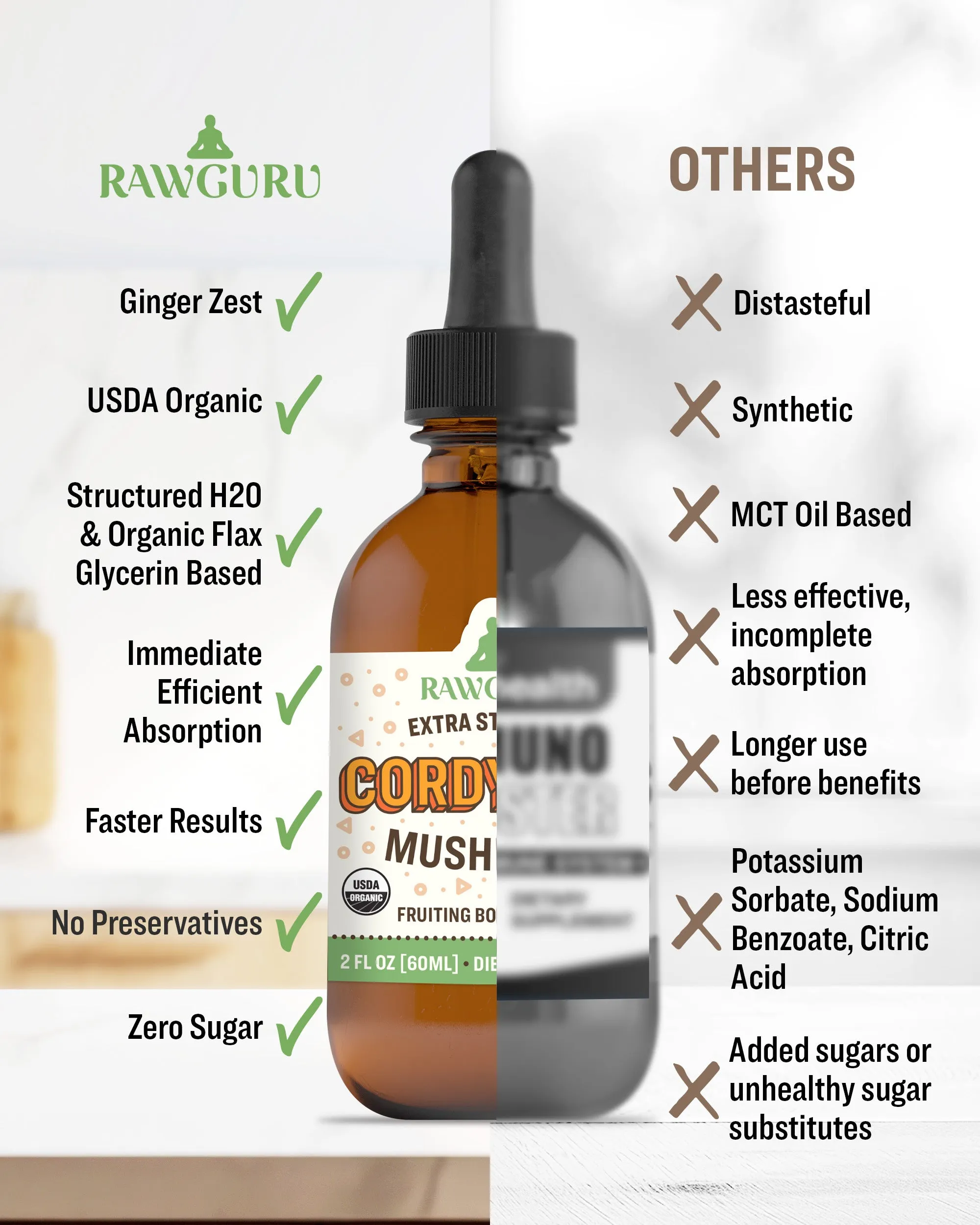 Organic Cordyceps Mushroom Tincture
