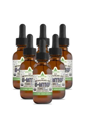 Organic Methylfolate 15mg   B12 (6 Month Supply) 6 SKU
