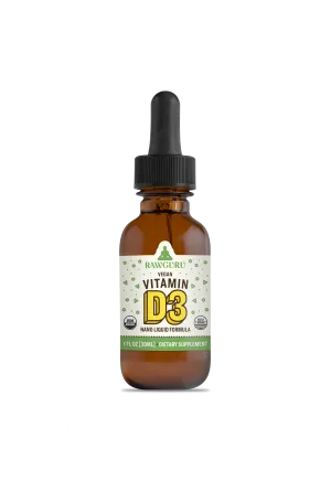 Organic Nano Vitamin D3 Tincture