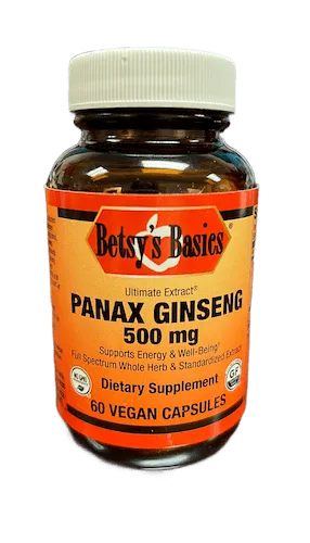 Panax Ginseng 500 mg, 60 vcaps