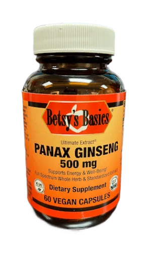 Panax Ginseng 500 mg, 60 vcaps