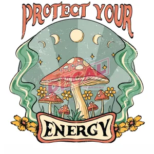 Printed Decal - Protect Your Energy