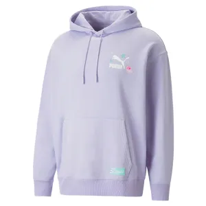 Puma Spongebob Graphic Hoodie Vivid Violet
