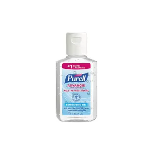 Purell Advanced Hand Sanitizer Flip Cap Portable Refreshing Gel Bottle - 2 fl oz