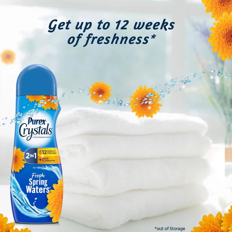Purex Fresh Spring Water Scent Laundry Scent Booster Crystals 21 oz 1 pk
