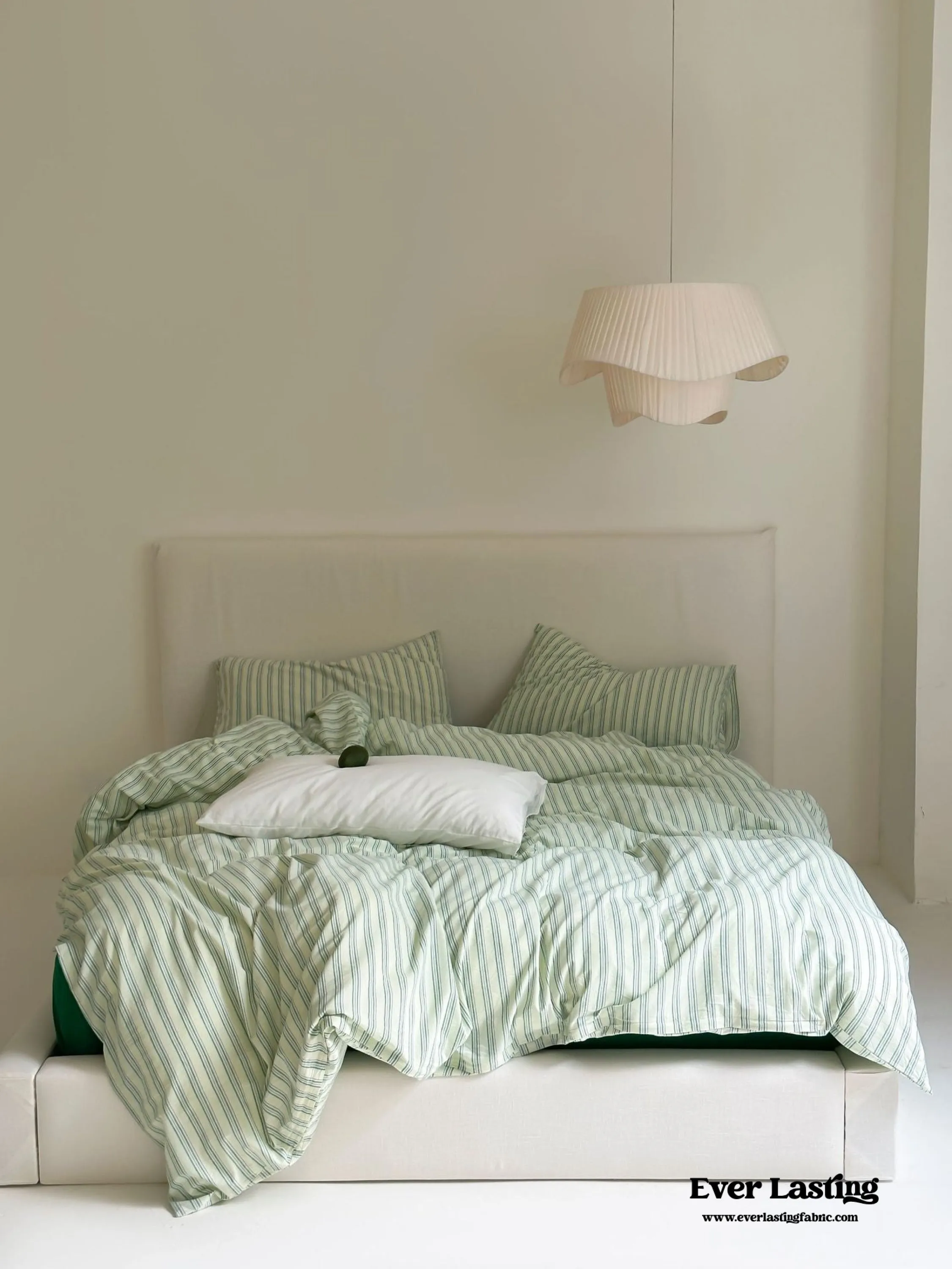 Refreshing Stripe Duvet Cover / Yellow
