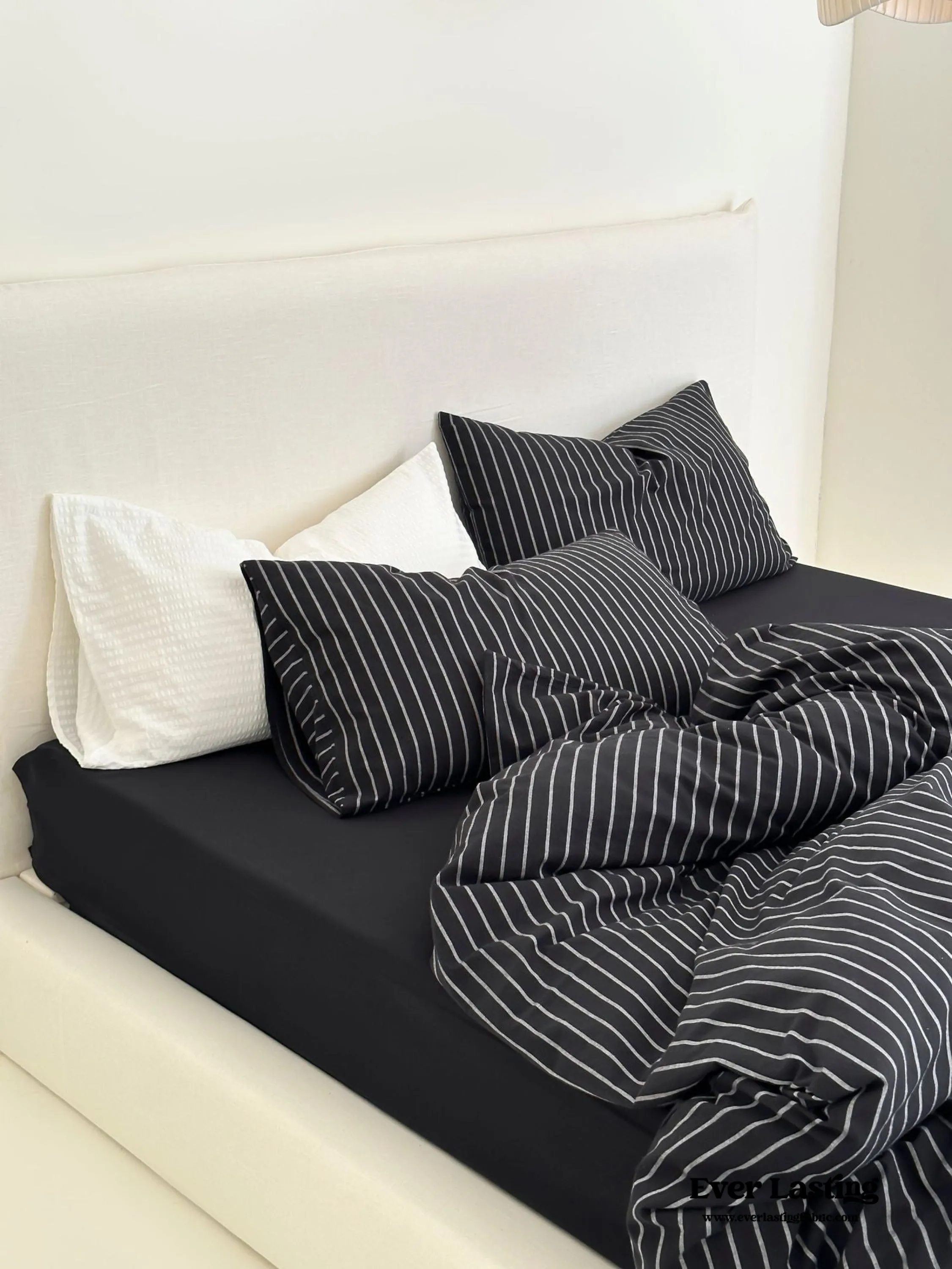 Refreshing Stripe Duvet Cover / Yellow