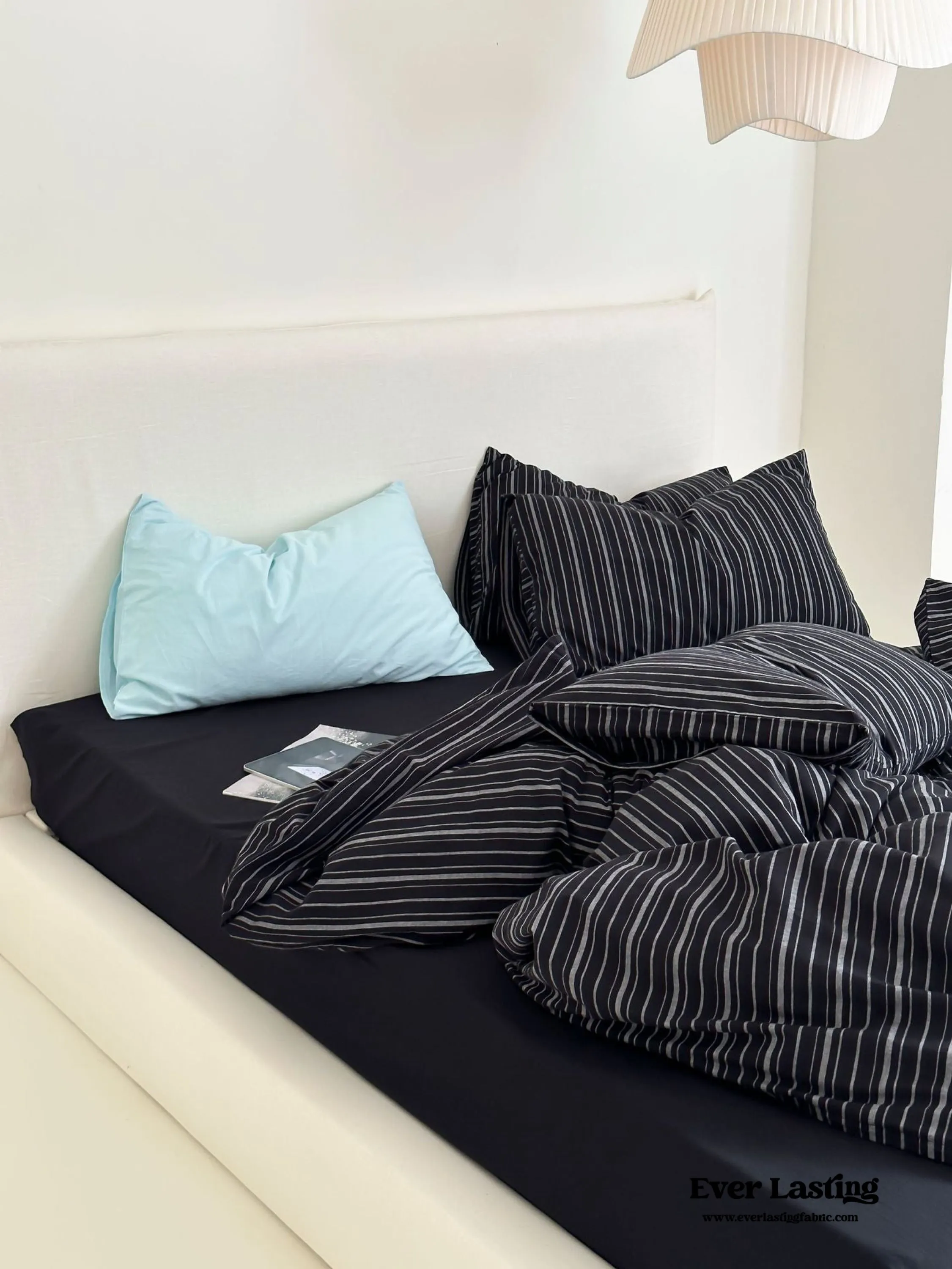 Refreshing Stripe Duvet Cover / Yellow