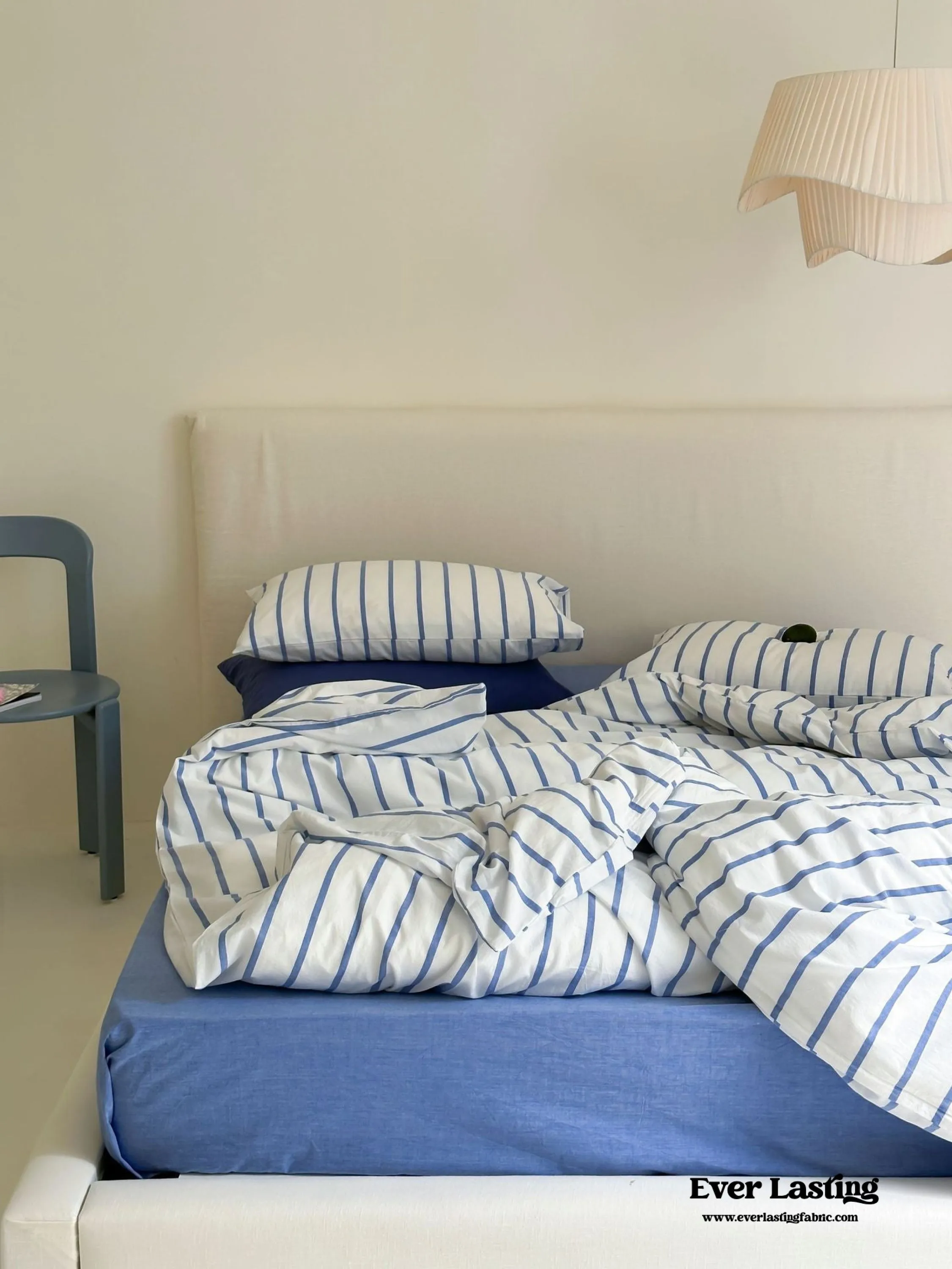 Refreshing Stripe Duvet Cover / Yellow