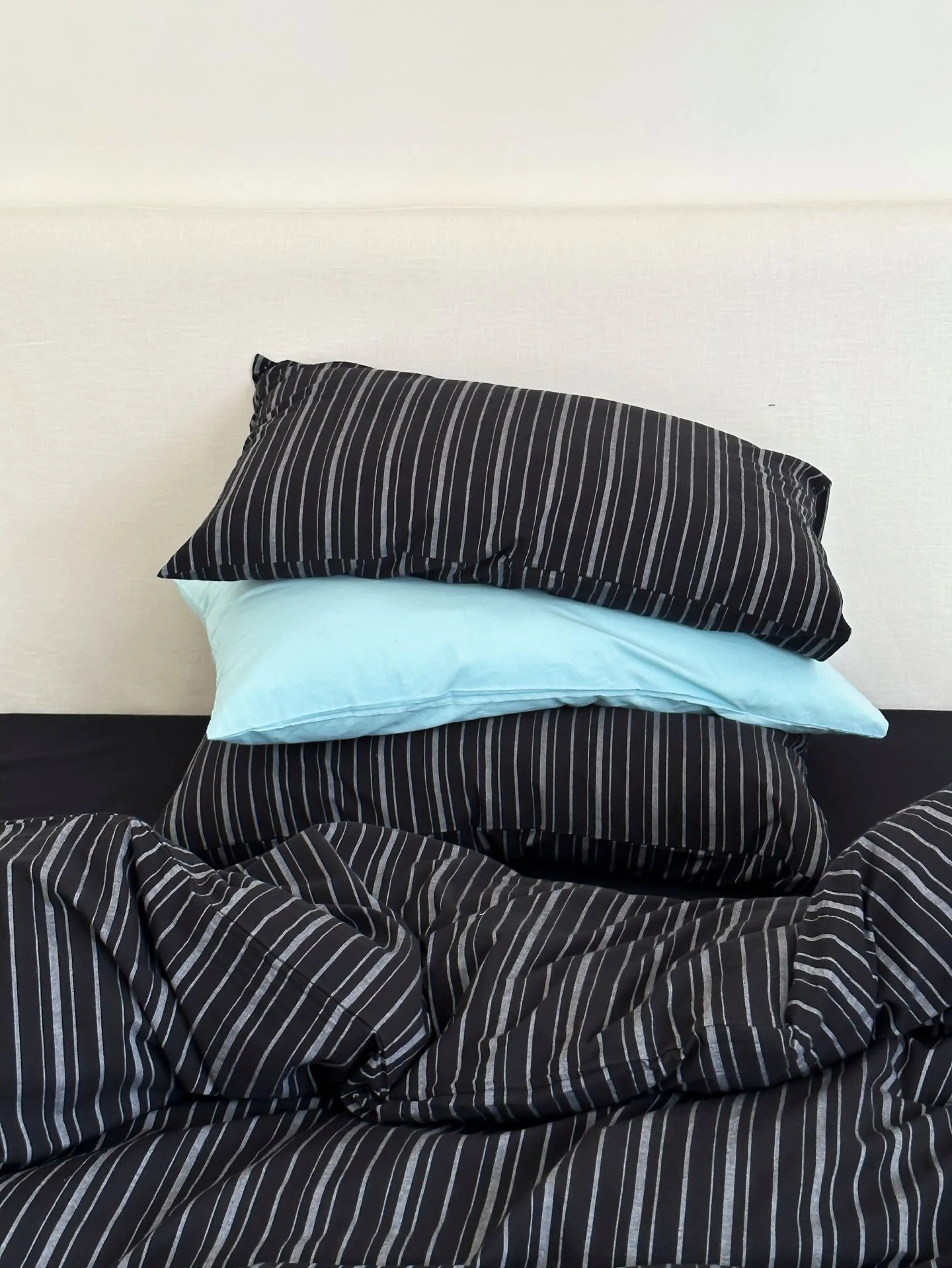 Refreshing Stripe Duvet Cover / Yellow