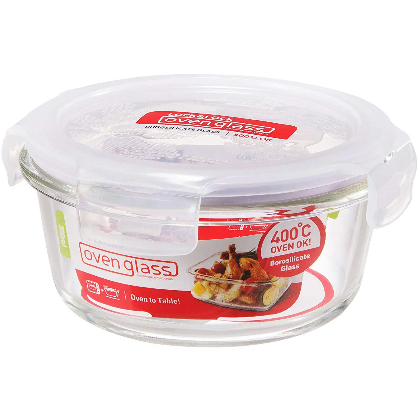 Round Glass Container