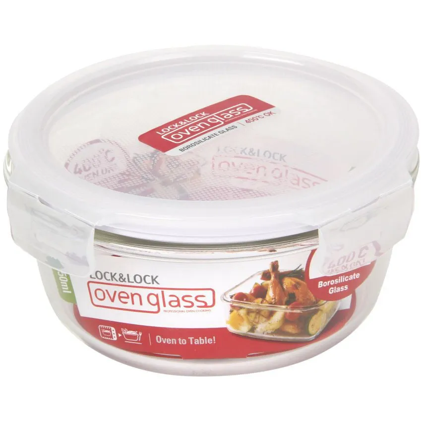 Round Glass Container
