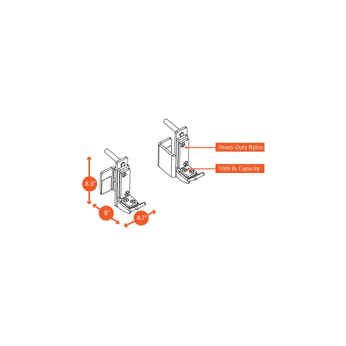 Rugged Series Extra J-Cups (pair)