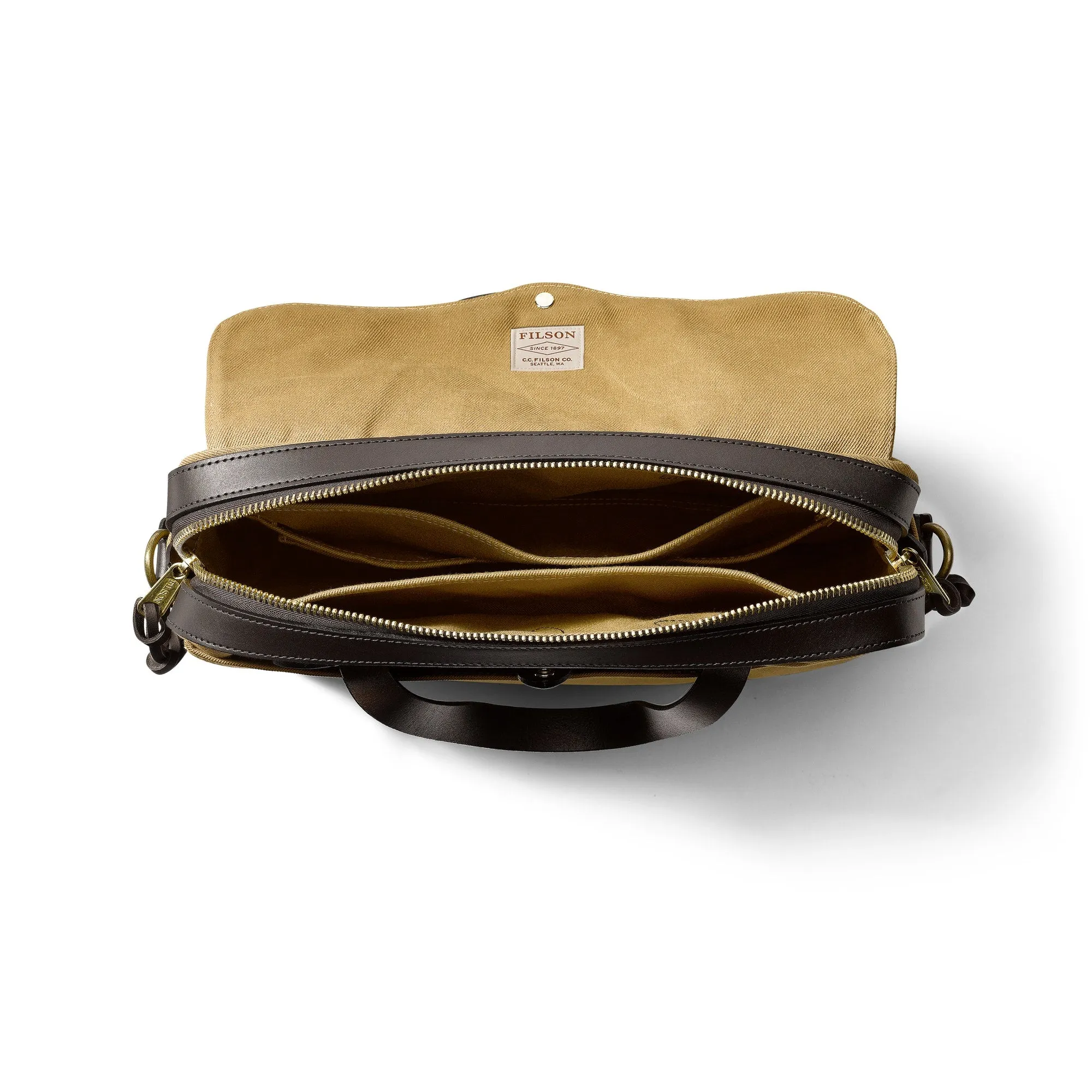 Rugged Twill Original Briefcase - Tan