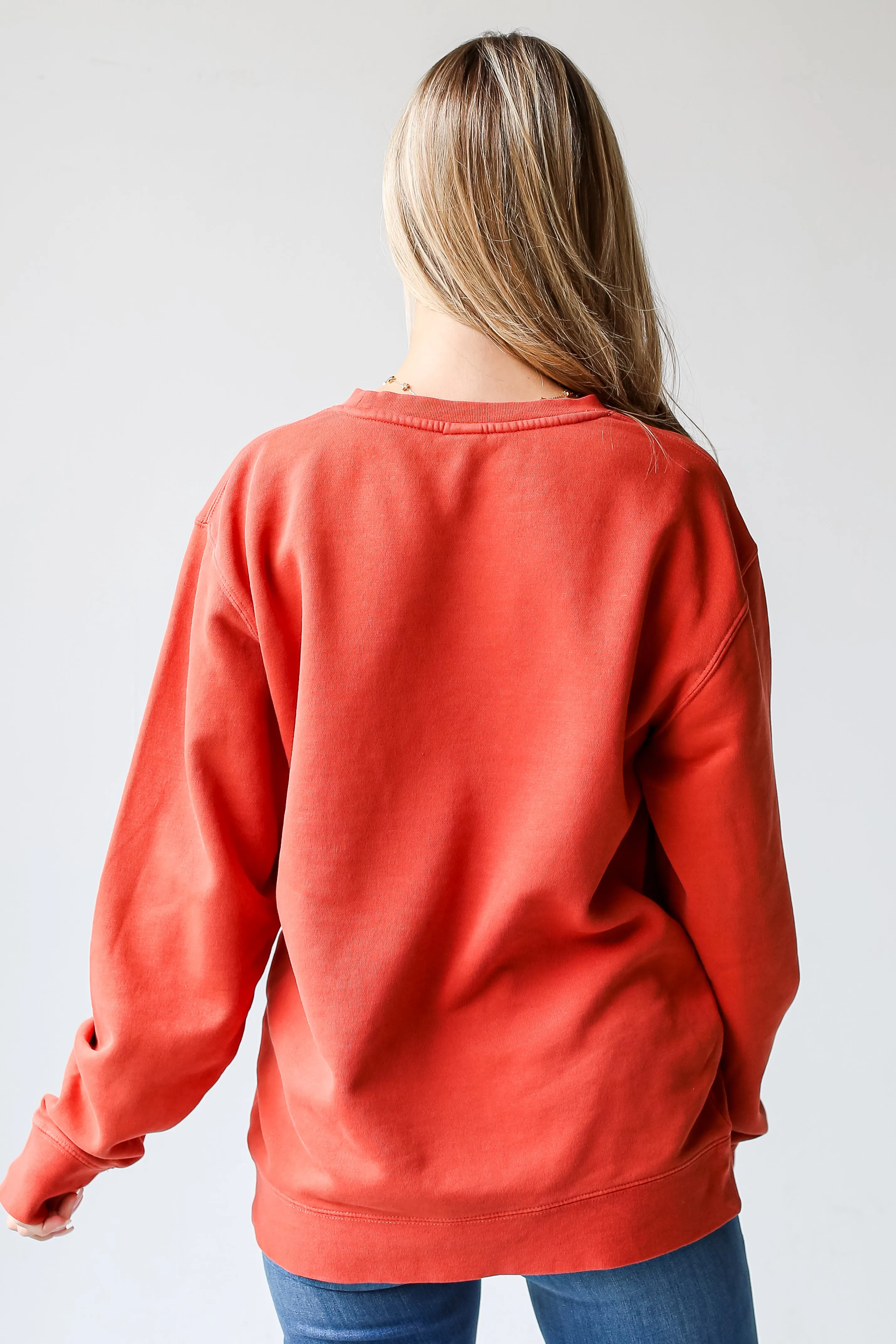 Rust Pumpkin Spice Sweatshirt