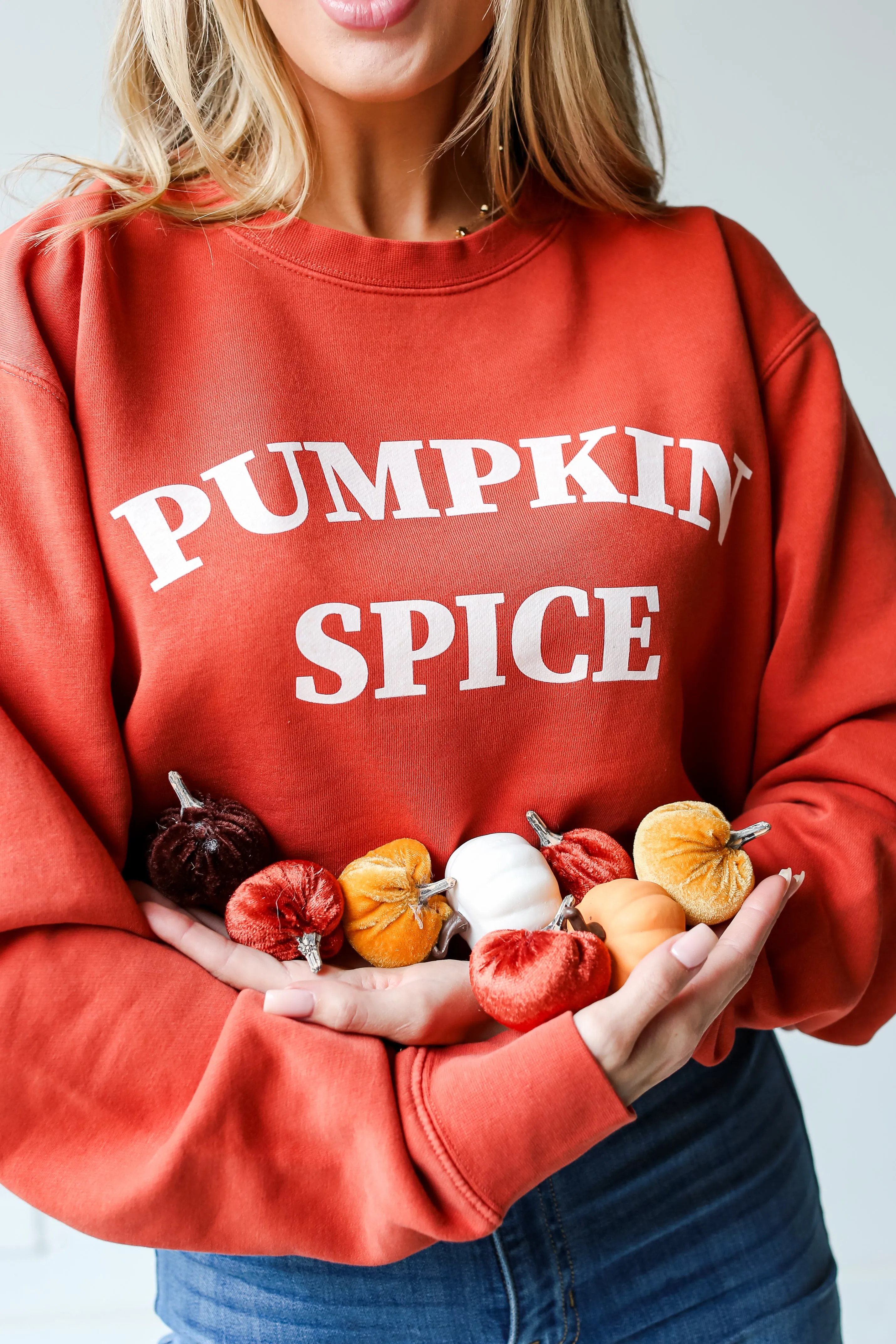 Rust Pumpkin Spice Sweatshirt
