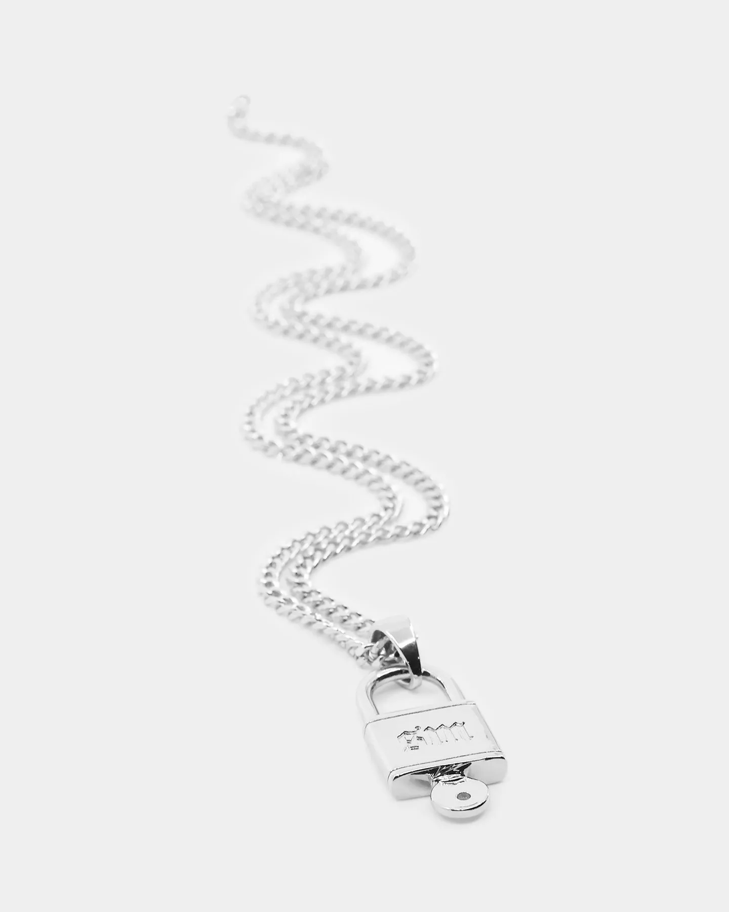 Saint Morta Locked and Found Chain White Gold