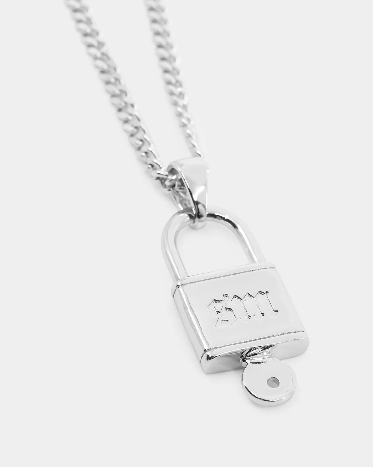 Saint Morta Locked and Found Chain White Gold