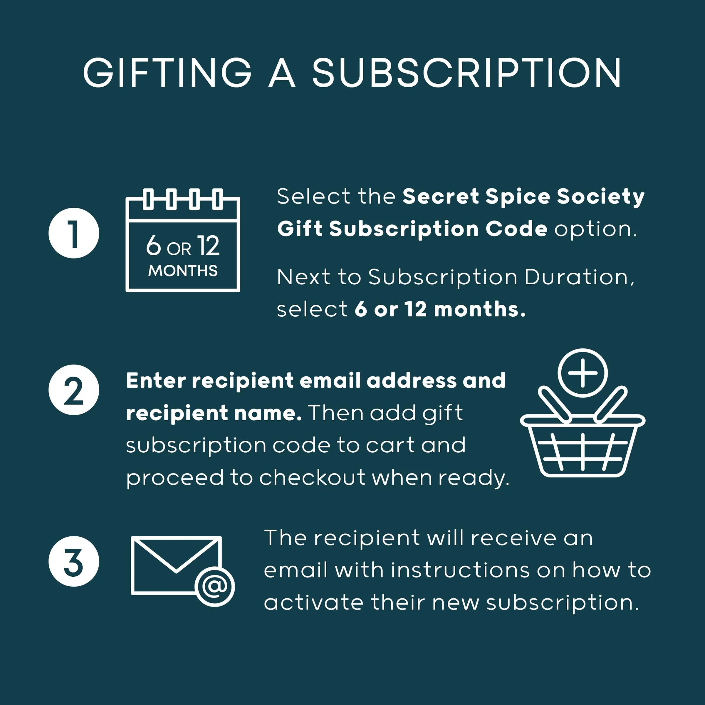 Secret Spice Society - A Monthly Spice Subscription