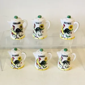 Set of 6 Spice Shakers