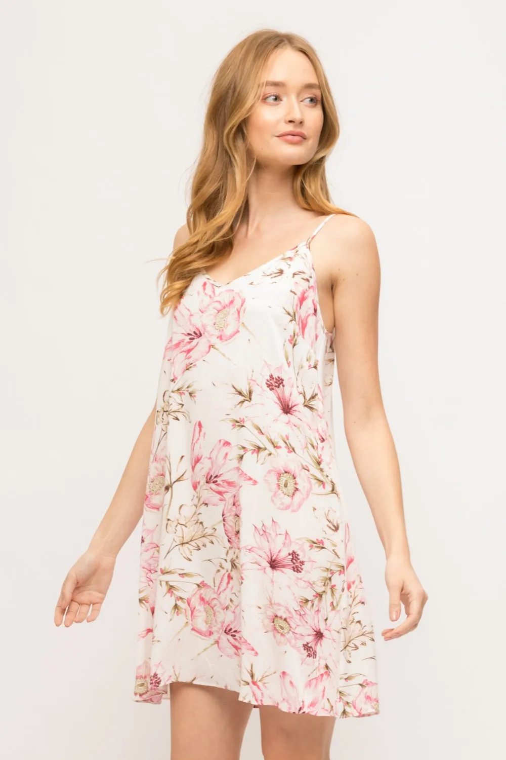 Soft Floral Dress