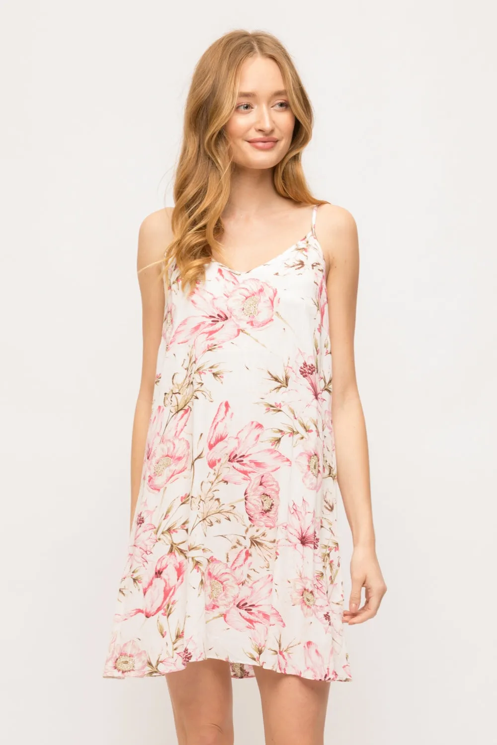 Soft Floral Dress