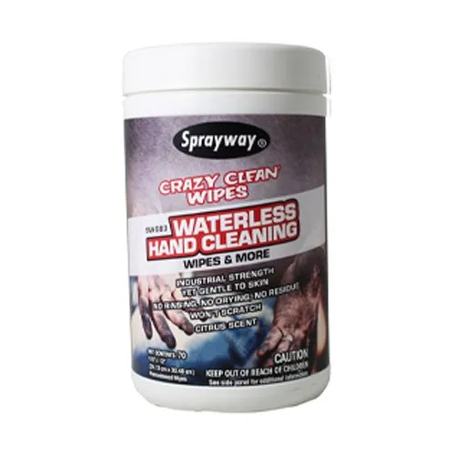 Sprayway Crazy Clean Wipes
