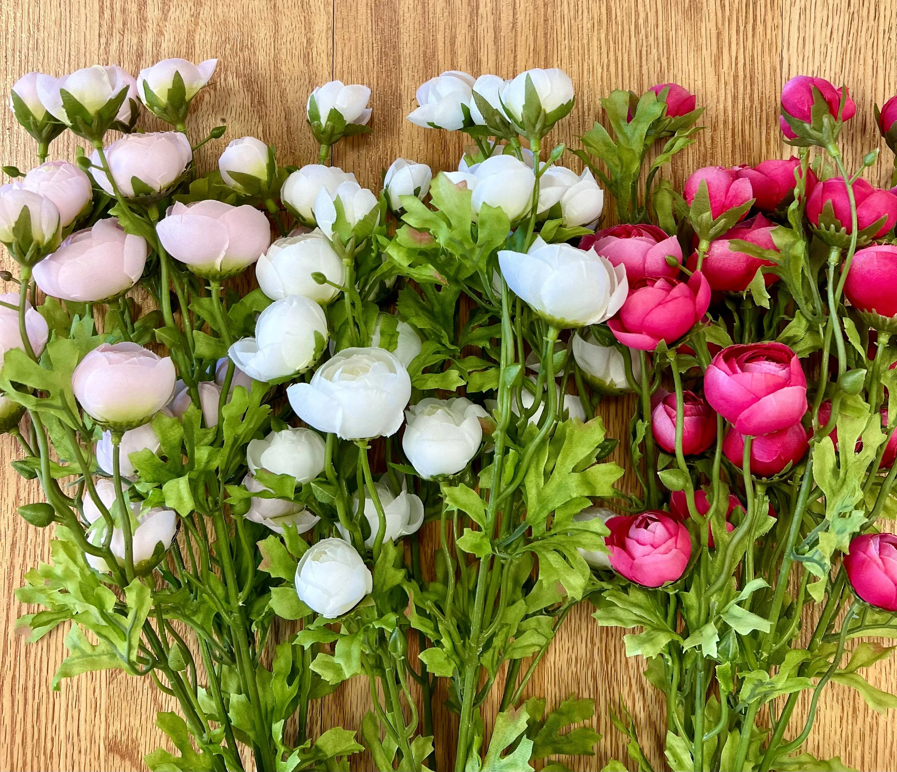 Spring Paris Bucket with Ranunculus