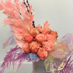 Stacy K Floral | Unicorn Dozen Roses Vase