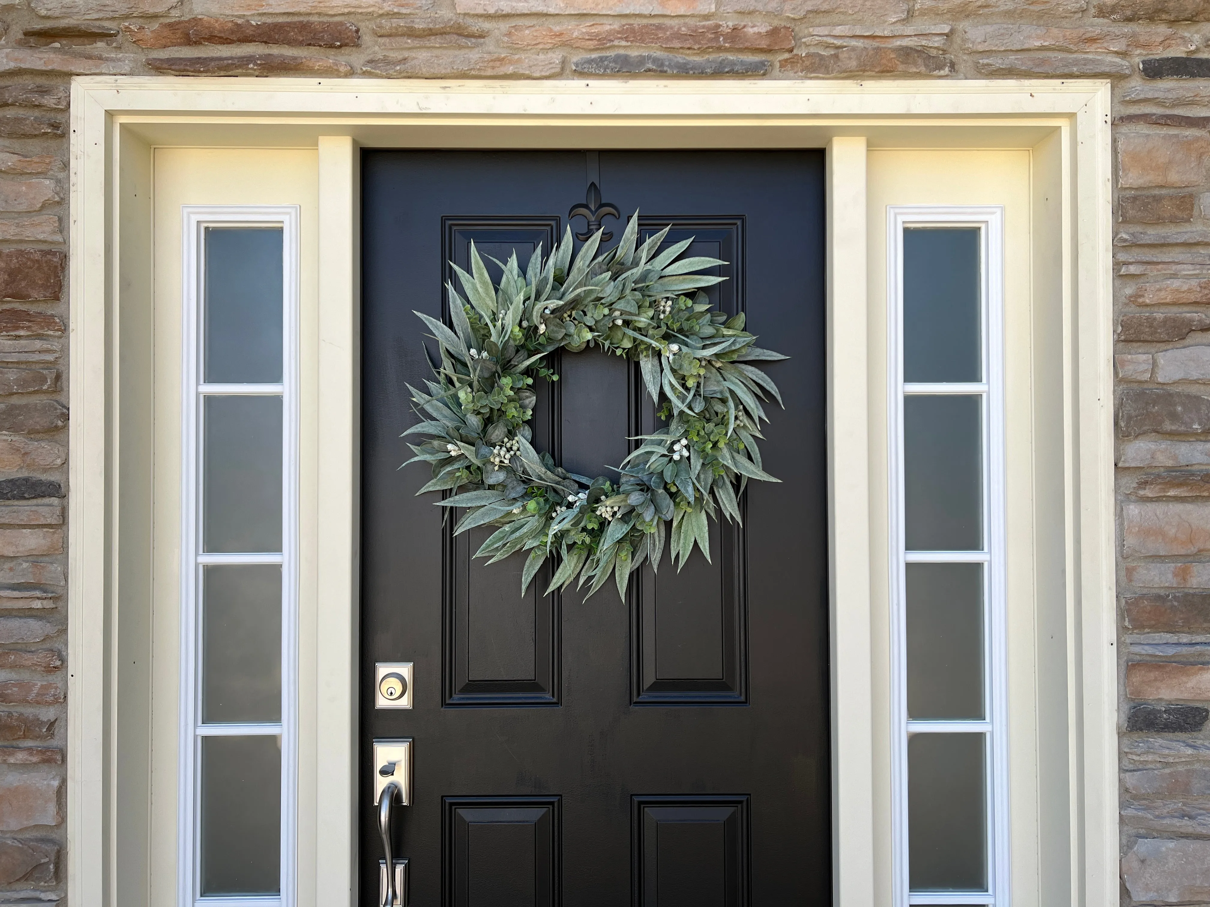 Traditional Eucalyptus and Bay Leaf Wreath