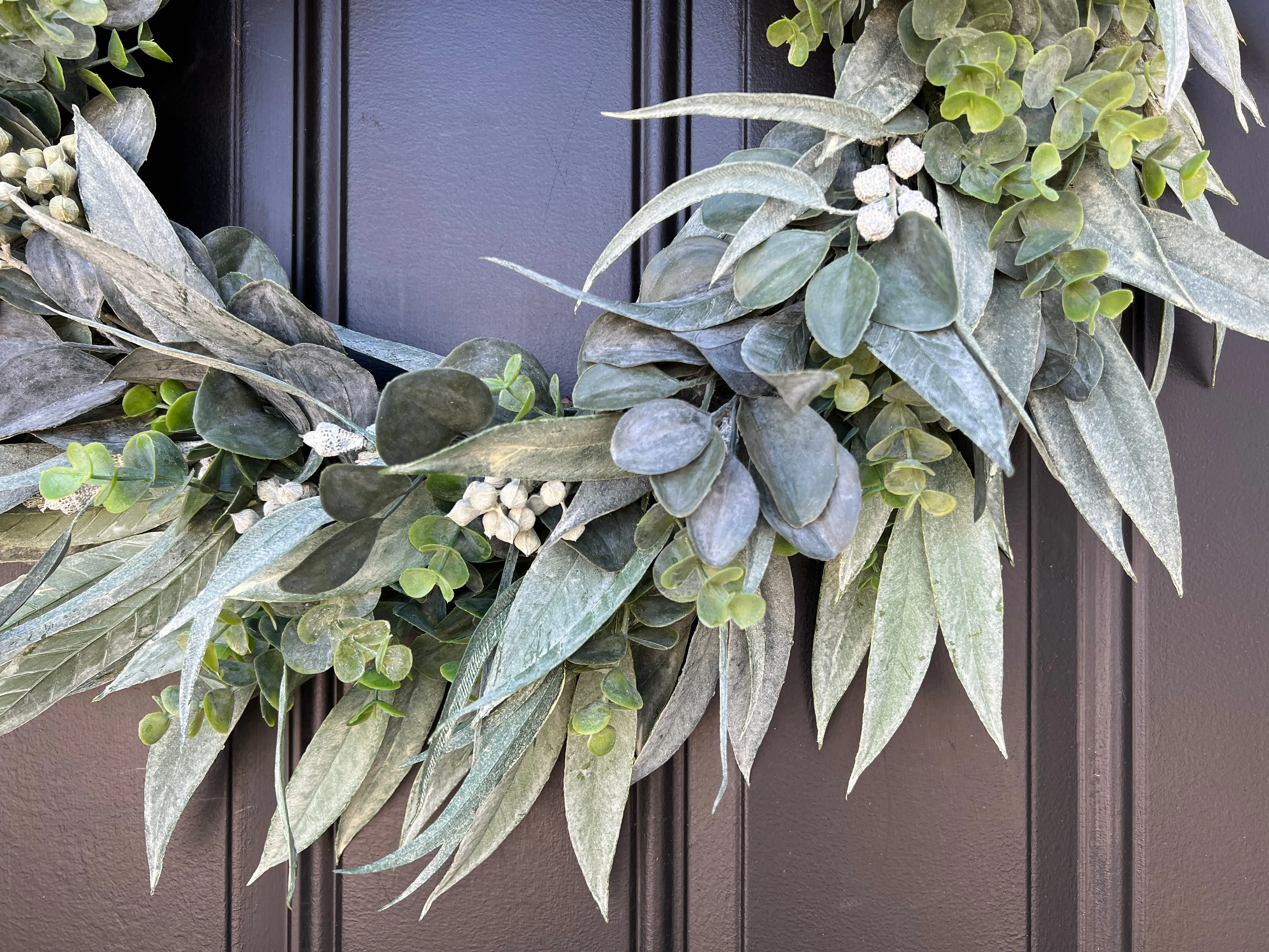 Traditional Eucalyptus and Bay Leaf Wreath