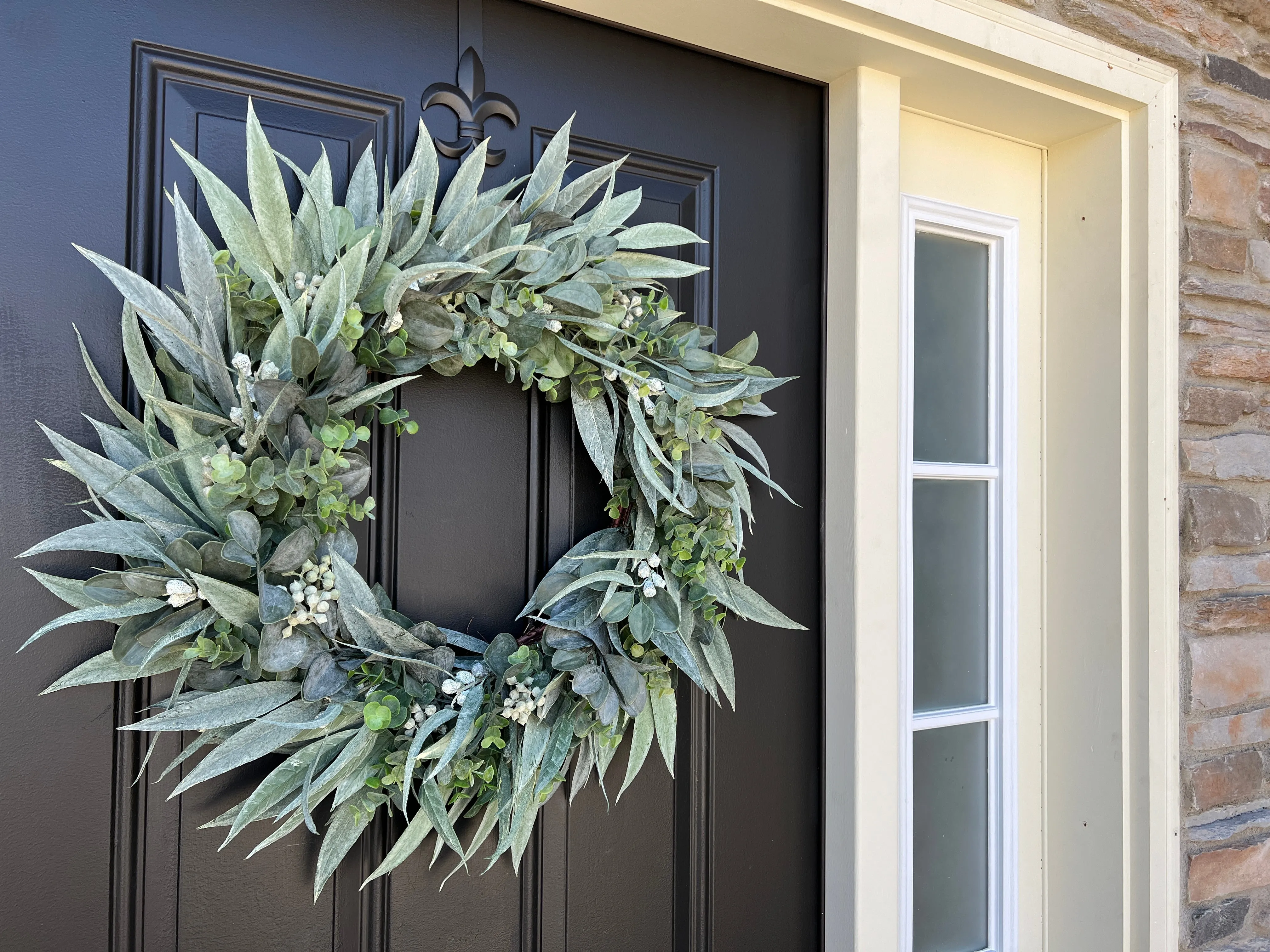 Traditional Eucalyptus and Bay Leaf Wreath