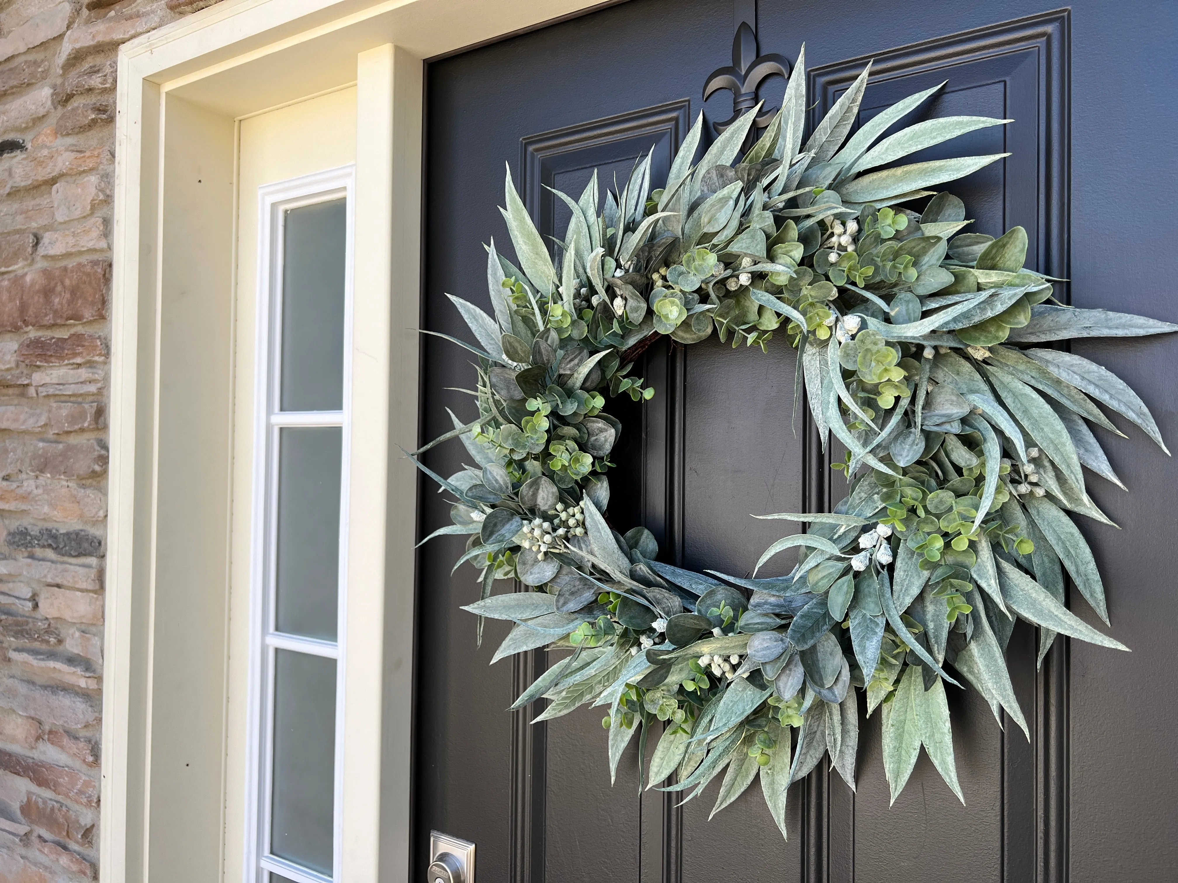 Traditional Eucalyptus and Bay Leaf Wreath