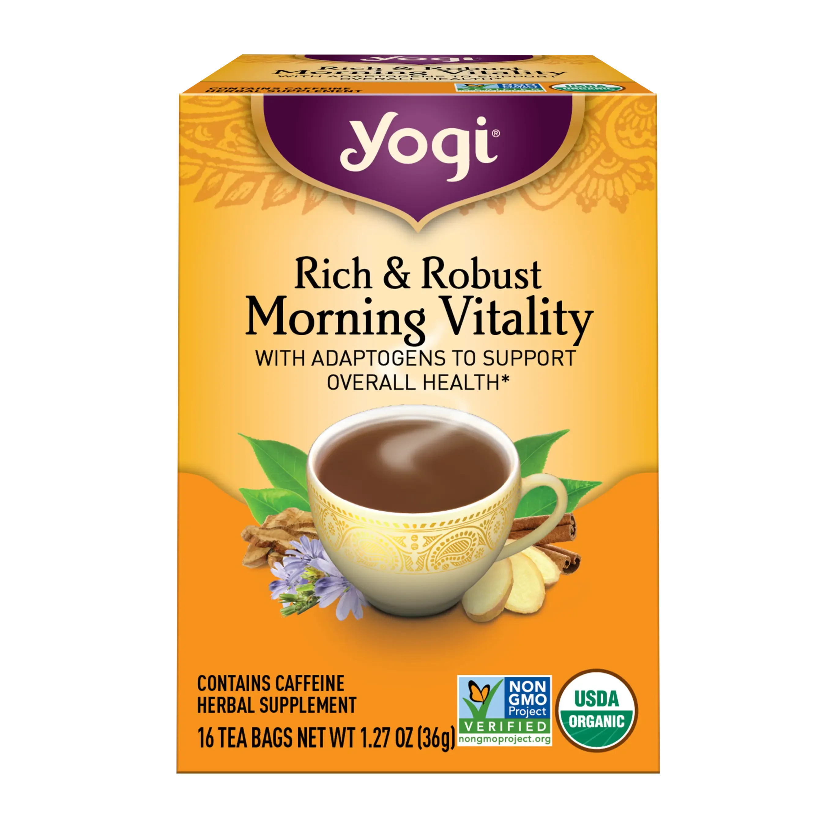 Yogi® Rich and Robust Morning Vitality Tea