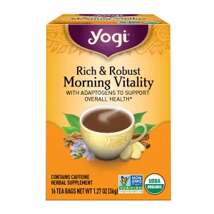 Yogi® Rich and Robust Morning Vitality Tea