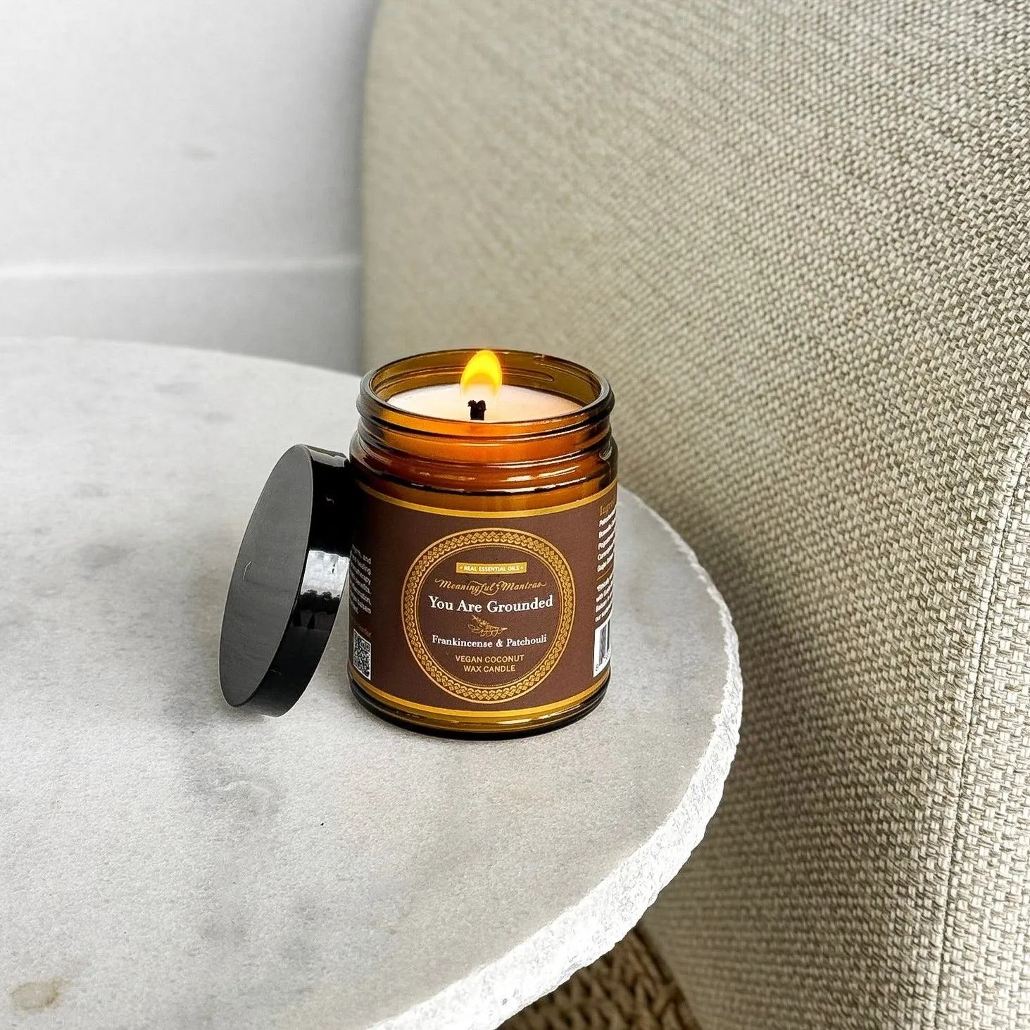 You Are Grounded Frankincense & Patchouli Candle